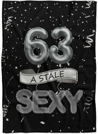 IMPAR Fleece blanket Still sexy - Black - 63 years old - Blanket