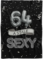 IMPAR Fleece blanket Still sexy - Black - 64 years old - Blanket