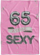 IMPAR Fleece blanket Still sexy - Pink - 65 years old - Blanket