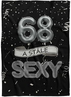 IMPAR Fleece blanket Still sexy - Black - 68 years old - Blanket