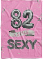 IMPAR Fleece blanket Still sexy - Pink - 82 years old - Blanket
