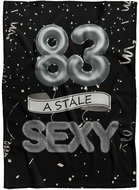 IMPAR Fleece blanket Still sexy - Black - 83 years old - Blanket