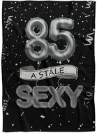 IMPAR Fleece blanket Still sexy - Black - 85 years old - Blanket