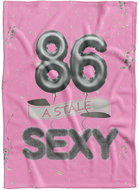 IMPAR Fleece blanket Still sexy - Pink - 86 years old - Blanket