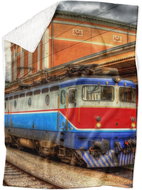 IMPAR Lamb blanket Train in the station - Blanket