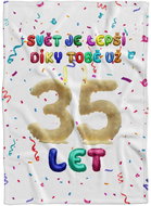 IMPAR Fleece blanket The world is better thanks to you - 35 years - Blanket