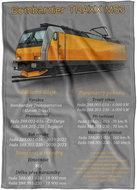 IMPAR Fleece blanket Bombardier Traxx - Blanket