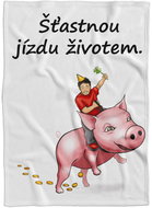 IMPAR Fleece blanket Happy ride - Blanket