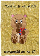 IMPAR Fleece blanket Are you that old? - 20 years old - Blanket