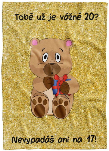 IMPAR Fleece blanket Are you that old? - 20 years old - Blanket - Main image
