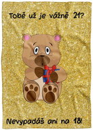 IMPAR Fleece blanket Are you that old? - 21 years old - Blanket