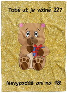 IMPAR Fleece blanket Are you that old? - 22 years old - Blanket