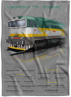 IMPAR Fleece blanket Braille green - Blanket