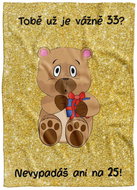 IMPAR Fleece blanket Are you that old? - 33 years old - Blanket