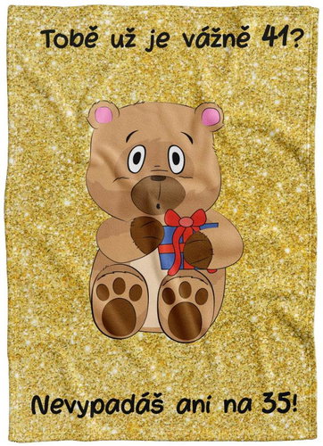 IMPAR Fleece blanket Are you that old? - 41 years old - Blanket - Main image