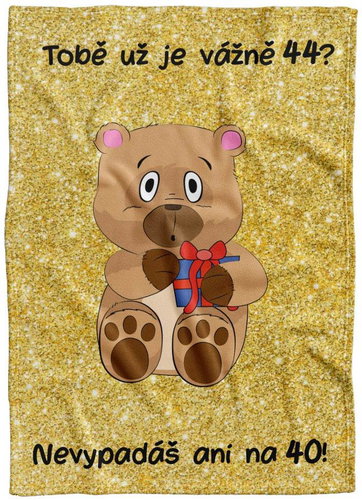 IMPAR Fleece blanket Are you that old? - 44 years old - Blanket - Main image