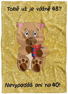 IMPAR Fleece blanket Are you that old? - 48 years old - Blanket