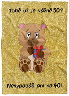 IMPAR Fleece blanket Are you that old? - 50 years - Blanket