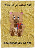 IMPAR Fleece blanket Are you that old? - 54 years old - Blanket