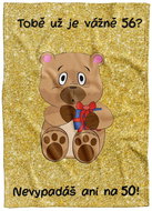 IMPAR Fleece blanket Are you that old? - 56 years old - Blanket