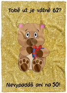 IMPAR Fleece blanket Are you that old? - 62 years old - Blanket