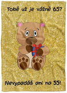 IMPAR Fleece blanket Are you that old? - 65 years old - Blanket