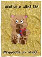 IMPAR Fleece blanket How old are you? - 76 years old - Blanket