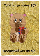 IMPAR Fleece blanket How old are you? - 85 years old - Blanket