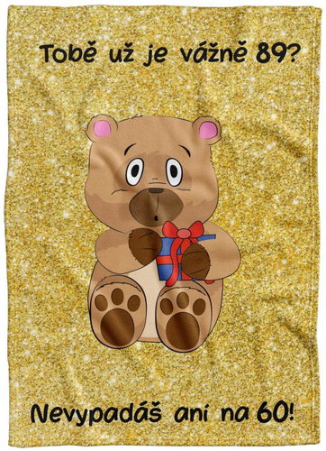 IMPAR Fleece blanket Are you that old? - 89 years old - Blanket - Main image