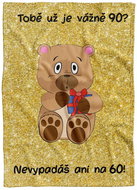 IMPAR Fleece blanket Are you that old? - 90 years old - Blanket