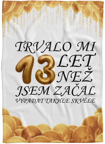 IMPAR Fleece blanket It took me + age - 13 years - Blanket - Main image