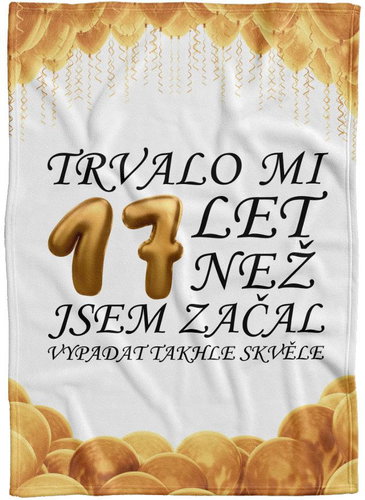 IMPAR Fleece blanket It took me + age - 17 years - Blanket - Main image