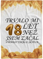 IMPAR Fleece blanket It took me + age - 18 years - Blanket