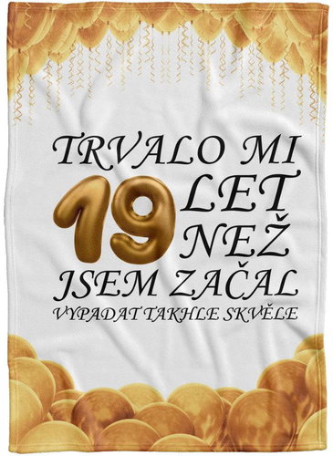 IMPAR Fleece blanket It took me + age - 19 years - Blanket - Main image