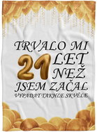 IMPAR Fleece blanket It took me + age - 21 years - Blanket