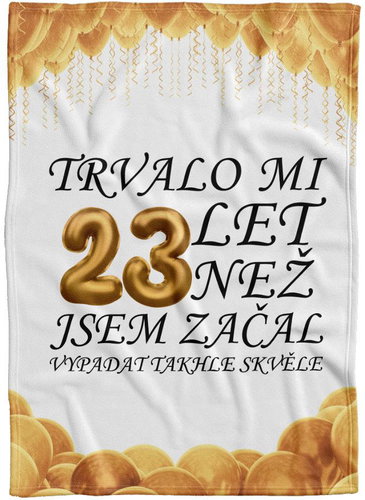 IMPAR Fleece blanket It took me + age - 23 years - Blanket - Main image