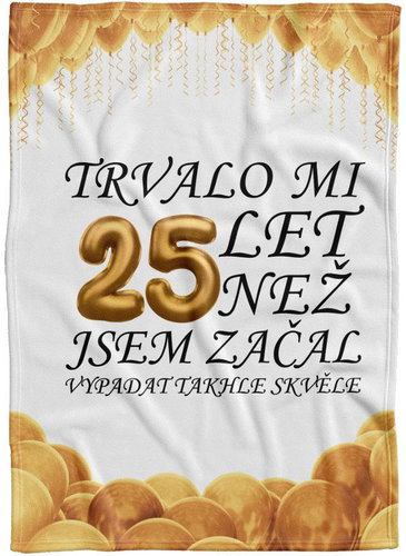 IMPAR Fleece blanket It took me + age - 25 years - Blanket - Main image