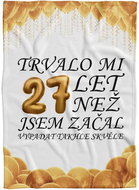 IMPAR Fleece blanket It took me + age - 27 years - Blanket