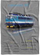 IMPAR Fleece blanket Lokomotiva 362 - Blanket