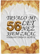 IMPAR Fleece blanket It took me + age - 56 years - Blanket