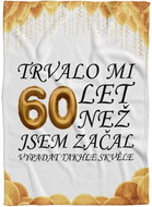 IMPAR Fleece blanket It took me + age - 60 years - Blanket