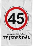 IMPAR Fleece blanket You go on - 45 years - Blanket