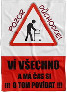 IMPAR Fleece blanket Attention pensioners - Blanket