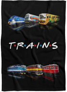 IMPAR Fleece blanket Trains - Blanket