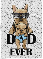 IMPAR Fleece blanket Best dad ever - Blanket