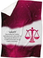 IMPAR Lamb blanket Libra (23.9. - 22.10. ) - red - Blanket