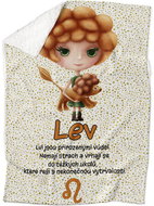 IMPAR Lamb blanket Sign for children - Lion (23.7. - 22.8. ) - Blanket