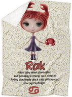 IMPAR Lamb blanket Sign for children - Cancer (22.6. - 22.7. ) - Blanket