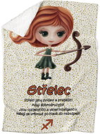 IMPAR Lamb blanket Sign for children - Sagittarius (23.11. - 21.12. ) - Blanket