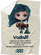 IMPAR Aries blanket Sign for children - Aquarius (21.1. - 20.2. ) - Blanket